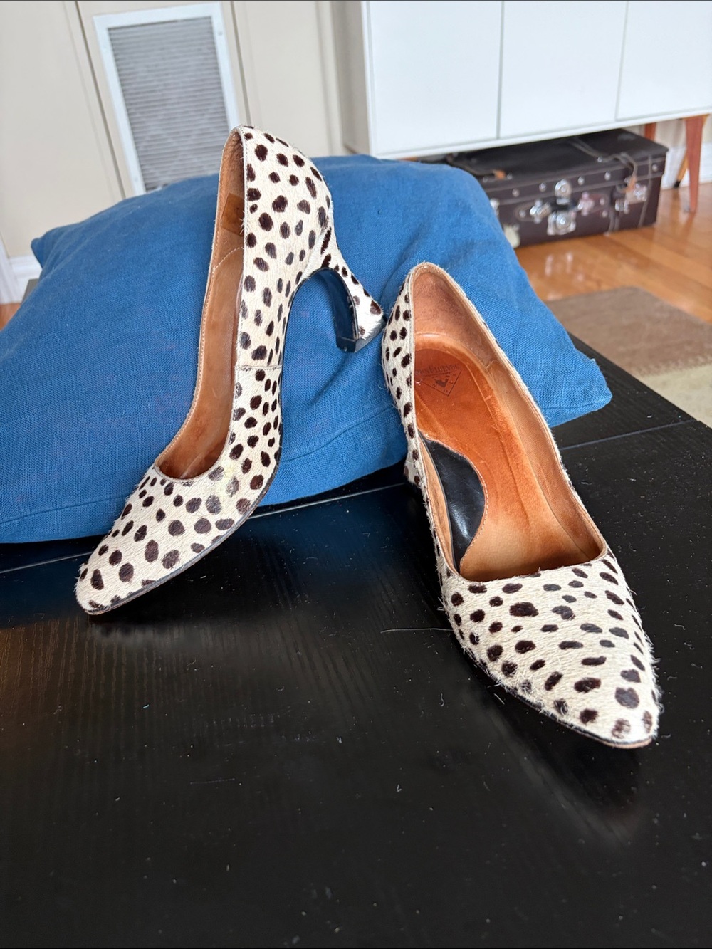 Fluevog Desmond leopard print